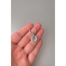 Jaida Moda Unisex Gümüş Deniz Atı Figürlü Sallantılı Çelik Halka Küpe