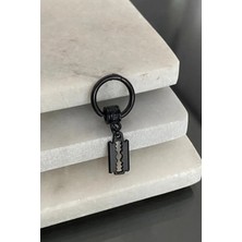 Jaida Moda Unisex Jilet Figür Sallantılı Çelik Halka Küpe