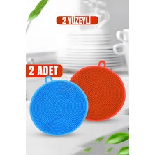 Creatividad Solutions 2 Yüzeyli Silikon Bulaşık Pedi 2 Adet 721105