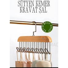 Creatividad Solutions Dolap İçi Askı Sütyen Kemer Kravat Şal 720103 Keçe Malzeme ile 1 Adet