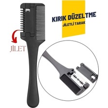 Creatividad Solutions Saç Inceltme ve Şekillendirme Tarağı Çift Fonksiyonlu Saç Kırığı Için Saç Incelten Tarak 714815