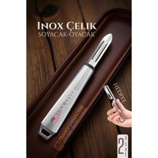 Creatividad Solutions Inox Soyacak - Sebze Soyacağı - Kabak Dolma Oyacağı 2 Li Set 722011