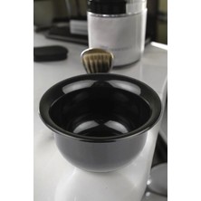 Creatividad Solutions Profesyonel Siyah Tıraş Tası  - Berber Tipi Ergonomik Sabun Köpürtme Kabı - 715737