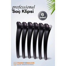 Creatividad Solutions Kuaför Saç Klipsi - Profesyonel Toka 6 Lı Set 721792