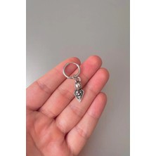 Jaida Moda Unisex Gümüş Üçgen Tasarım Model Çelik Halka Küpe