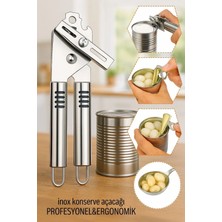 Creatividad Solutions Inox Çelik Konserve Açacağı - Ergonomik ve Profesyonel Kolay Konserve Açıcı 722091