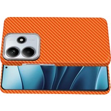 AK-SA-STR Newface Xiaomi Redmi Note 14 Pro 4g Vega Magsafe Kapak - Turuncu