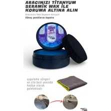 Titanyum Seramik Wax Su İtici Kristal Parlaklık (Profesyonel Nano Boya Koruma)