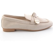 Bambi Bej  Kadın Loafer Ayakkabı K01688011572