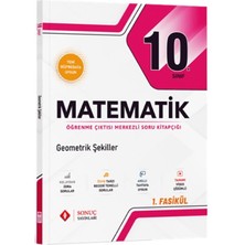 Sonuç Yayınları 10. Sınıf Matematik Geometrik Şekiller