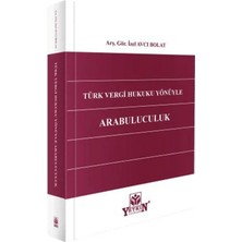 Yetkin Yayınları Türk Vergi Hukuku Yönüyle Arabuluculuk