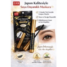 Love Maker Volume Waterproof Maskara – Natural Black (Japon Üretimi)