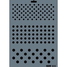 Subutu New Seri N-111 Stencil 35X25 cm