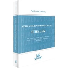 Yetkin Yayınları Vergi Yargılaması Hukukunda Süreler