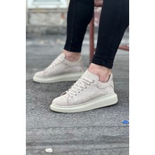 Subutu Bej Süet Günlük Erkek Ayakkabı