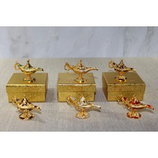 Subutu Mineli Metal Alaaddin Lambası Model 2