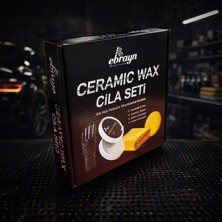 Ebrayn Premium Oto - Araç Seramik Katkılı Wax Cila Seti Ultra Parlaklık