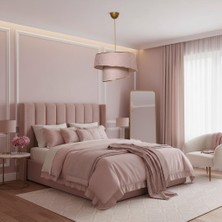 Elizim Home Lighting Pasta 2 Katlı Abajur Sarkıt Avize