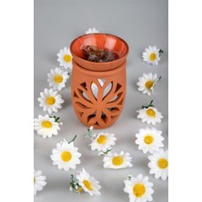 LTG Nova Lotus Çiçeği El Yapımı Çömlek Buhurdanlık Tütsülük (892)