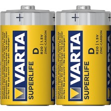 LTG Nova Superlife Çinko Büyük D Boy Pil 24'lü Paket (892)