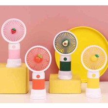 Subutu Sevimli Tasarımlı Telefon Tutuculu El Fanı