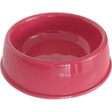 Indispensablely Kedi Köpek Plastik ve Su Kabı 20 cm - 200 ml Kırmızı