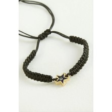 LTG Nova Yıldız Makrome Ip Bileklik