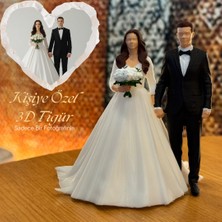 Kişiye Özel Düğün 3D Figürü