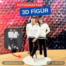 Kişiye Özel Çift 3D Figürü
