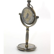 Marsilyan Masa Üstü Pirinç Saat Model 2