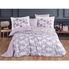 Elma Shop Çift Kişilik Poplin Nev Penny Lila