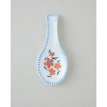 English Home Orangebloom Melamin Kaşıklık Mutfak Gereci 24 cm Turuncu-Mavi