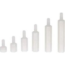 Voltaj M3 8mm Plastik Dişi-Erkek Aralayıcı (Standoff)