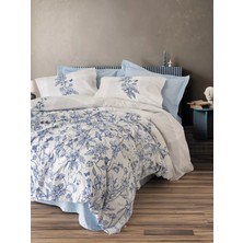 Elma Shop Çift Kişilik Nev Takımı Linora Mavi