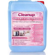 Cleanup Leke Sökücü C-81 & Koltuk&halı& Çamaşır Kir ve Leke Sökücü 5LT