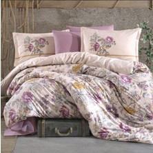 Elma Shop Ranforce Nev Takımı Çift Kişilik Mirante V1 Pembe