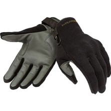 Tucano Urbano Eden Yazlık Deri Eldiven Siyah Gri