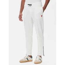 Guess Slim Fit Beyaz Erkek Eşofman Altı Z2BB05K7122-P05N Beyaz Eşofman Altı