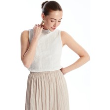 Lc Waikiki Yeni Sezon Kadın Dik Yaka Düz Atlet