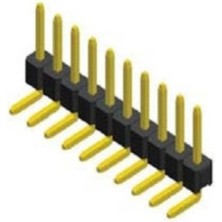 Voltaj 8 Pin (1x8) 2.54MM Eğik Erkek Pin Header