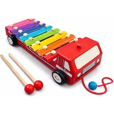 Livenda Ahşap Arabalı 8'li Selefon Müzik Aleti 93-719