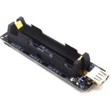 Voltaj 18650 Lityum Pil Yuvası V3 USB-A
