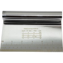 Luz&pos Metal Krom Hamur Kesici - Kazıyıcı 15X11CM