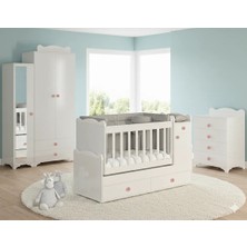 Patiko SAHRA 950 Bebek Odası Takımı Pembe