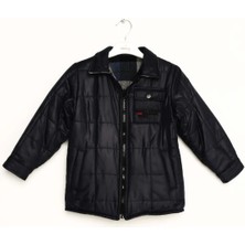 Nanica Erkek Çocuk Ekoseli Çift Taraflı Mont 1-5 Yaş