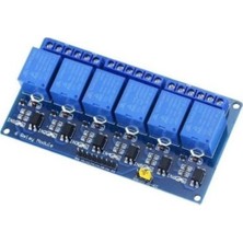 Voltaj 6 Kanal 24V Röle Modülü