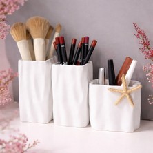 Feyza Design 3’lü Kozmetik Organizer Seti, Pratik ve Şık Makyaj Düzenleyici