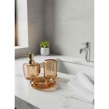 Rossev Banyo Seti Kristal Amber 3 Parça