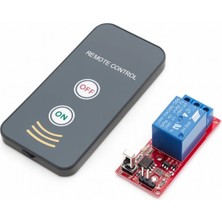 Voltaj 1 Kanal Ir Kumandalı Röle Kartı - 12V (On/off)