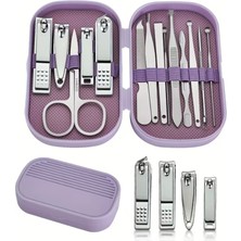 Gaman MOR14 Parçalık Tırnak Makası Seti Taşınabilir Çanta Boy Manikür Pedikür